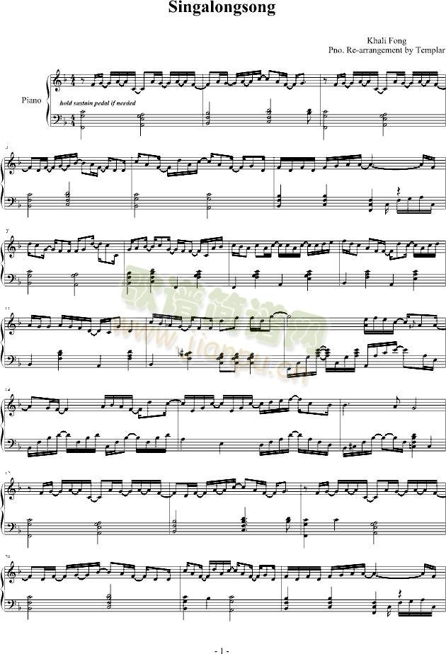 singalongsong()1