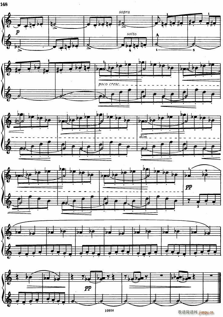 Bartok SZ 107 Mikrokosmos for Piano 140 153()9