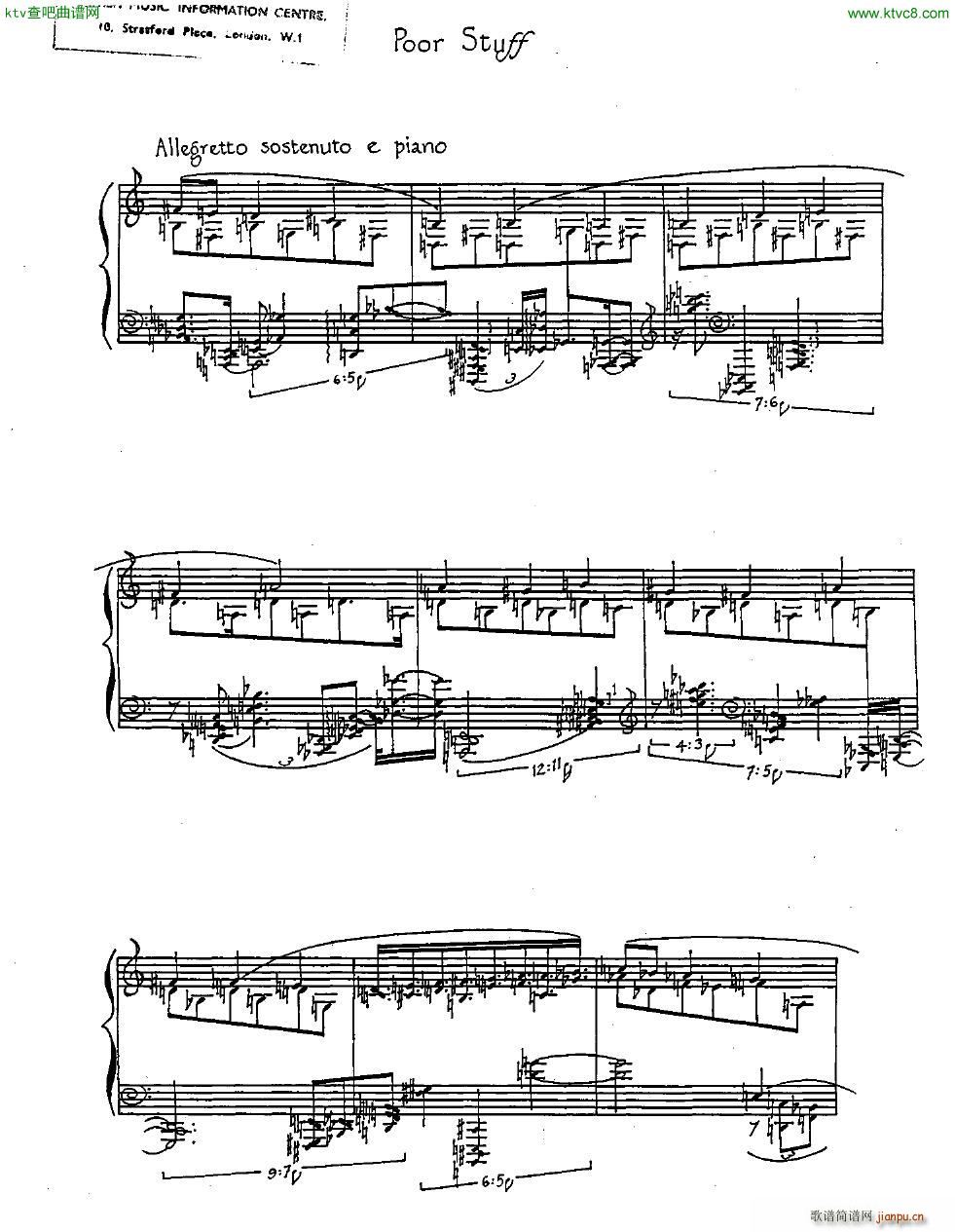 Finnissy Poor Stuff()1