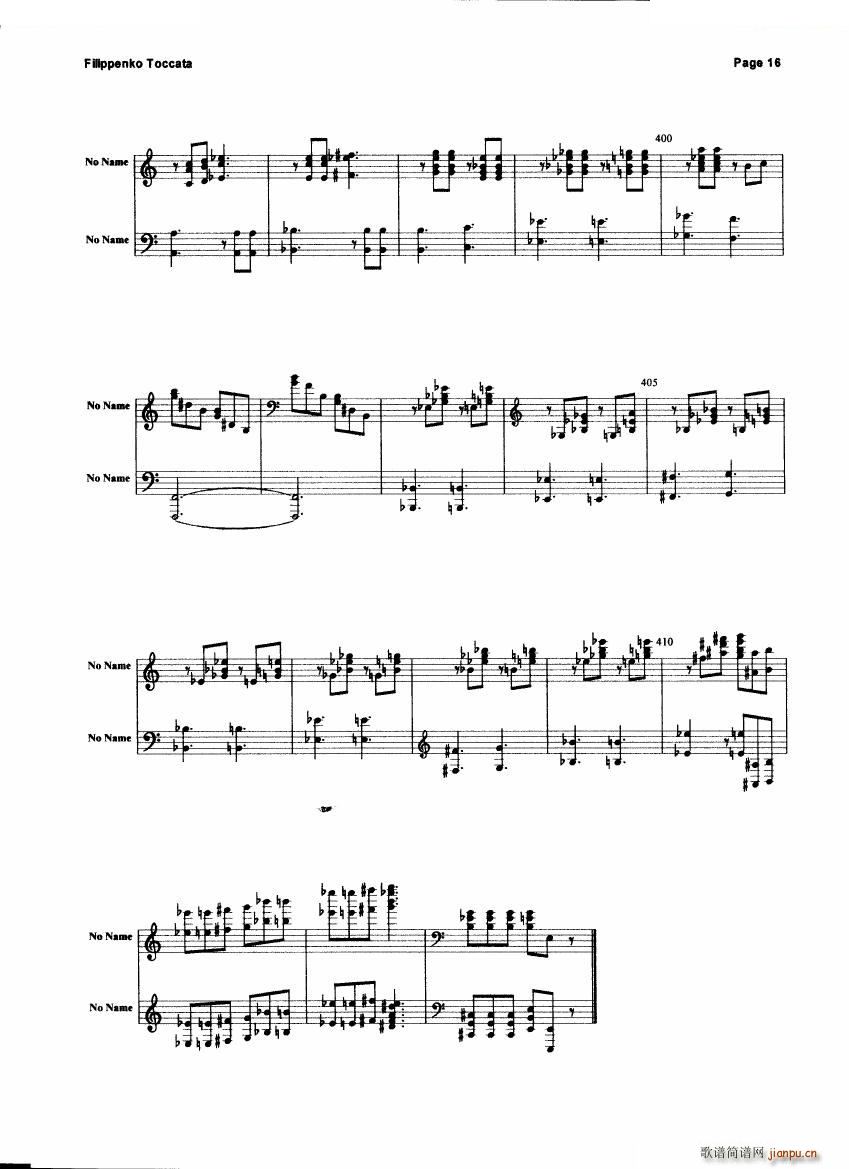 Filippenko Toccata Toccata(ʮּ)16
