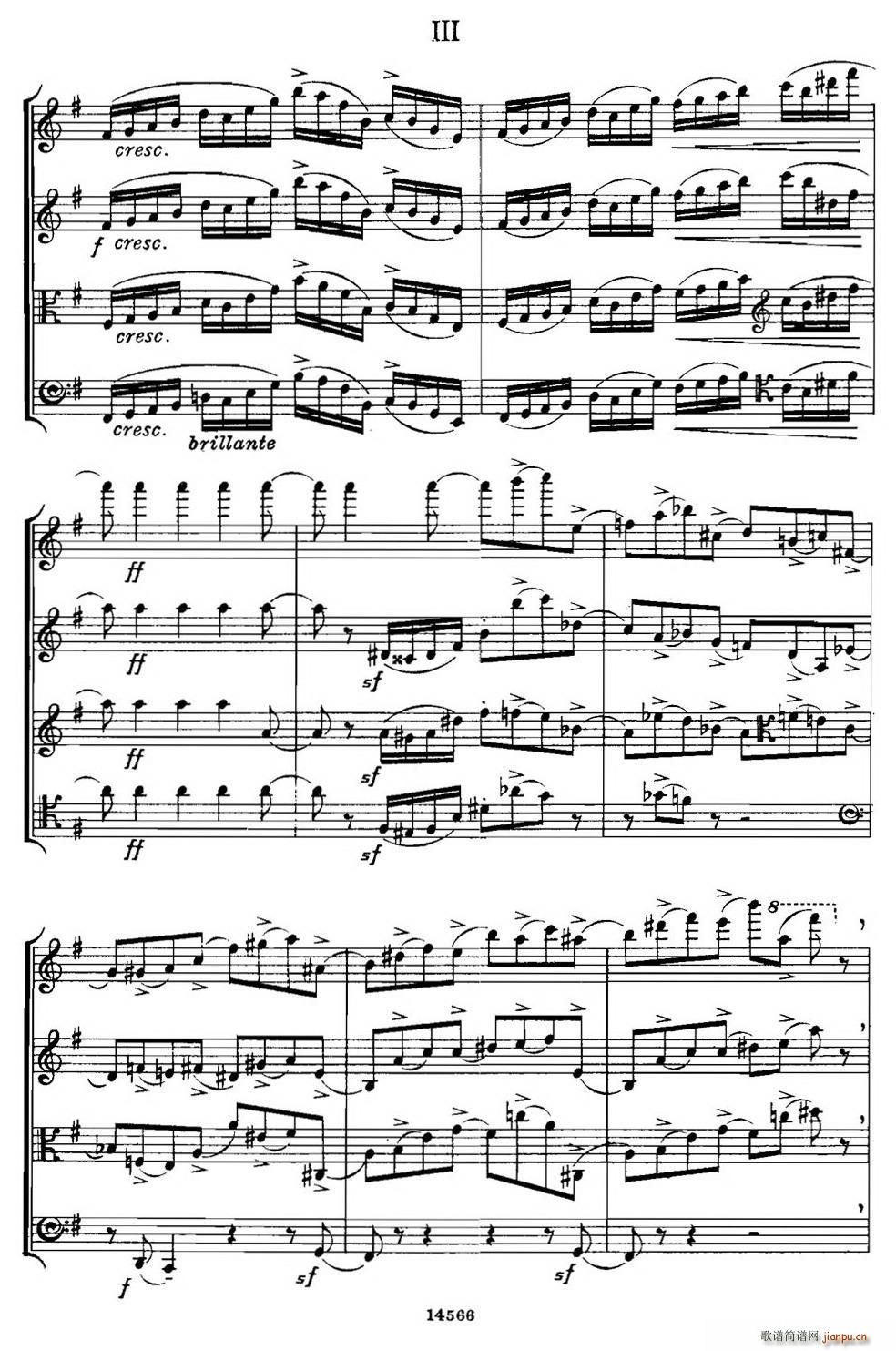 QUARTET Op 83  ()23