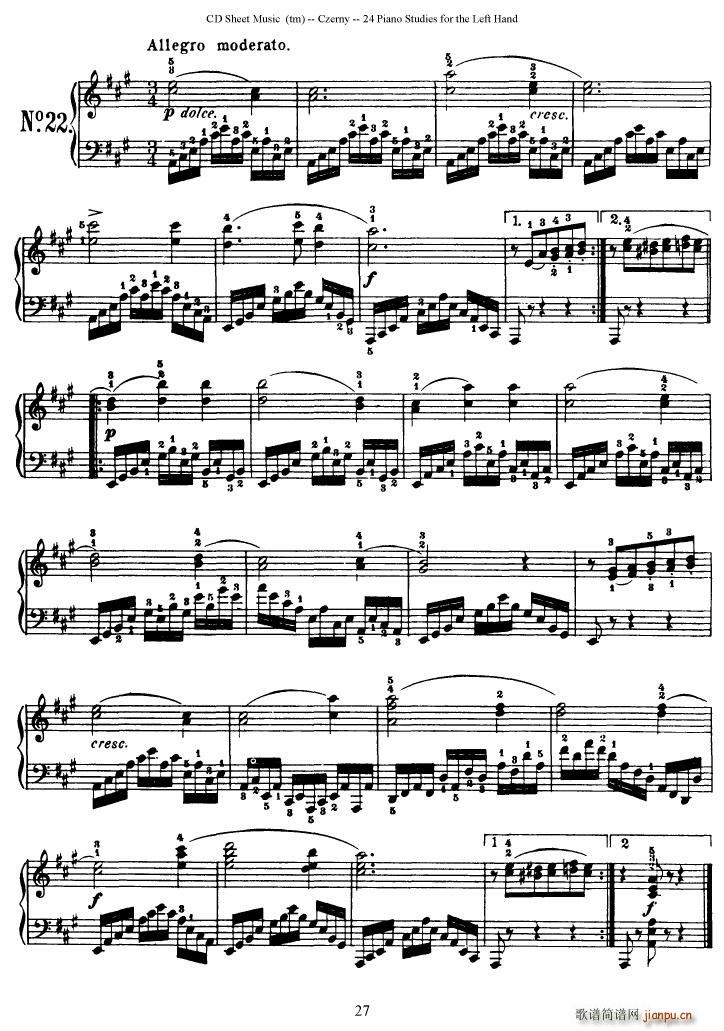 Left Hand Etudes()27