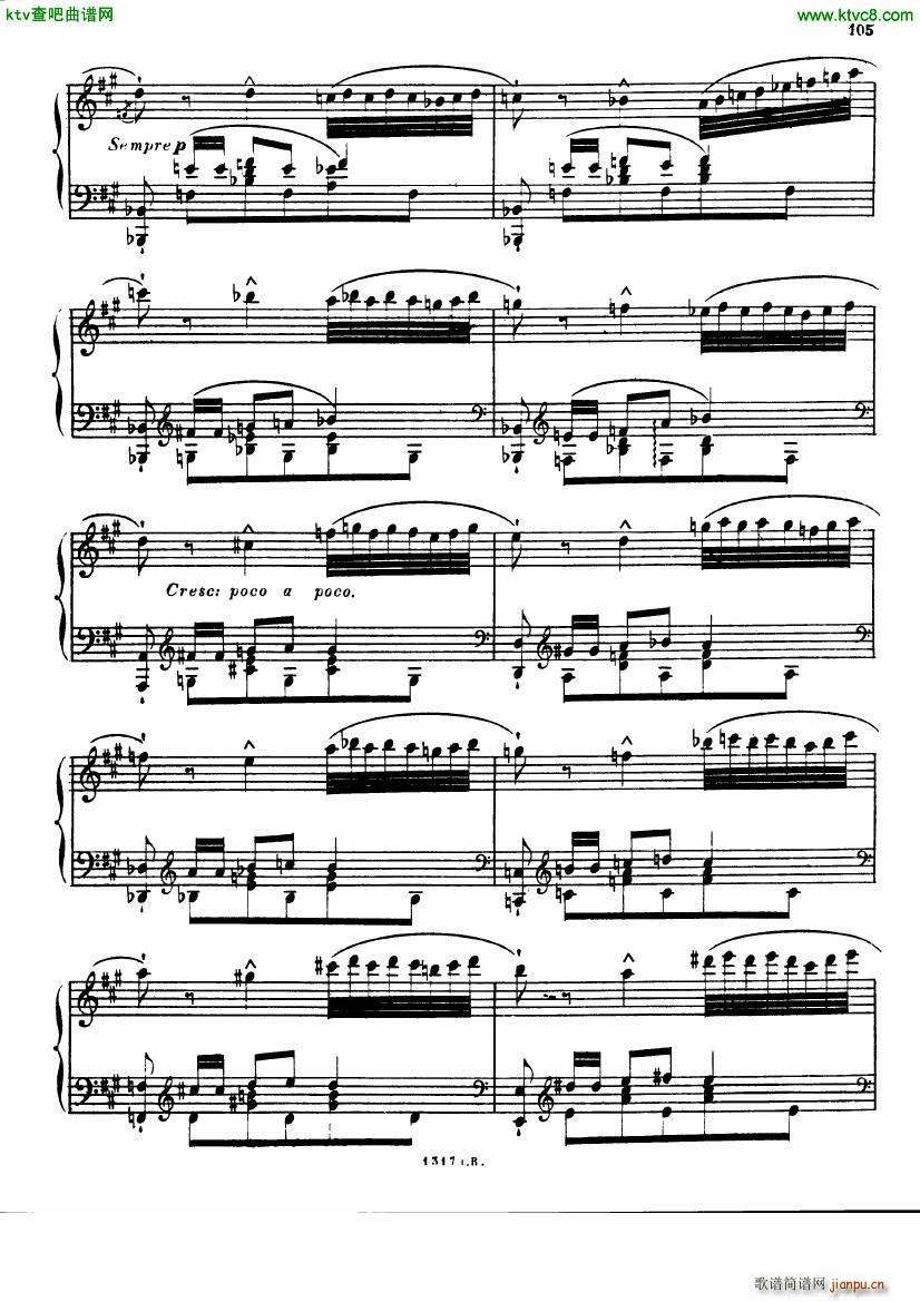Alkan op 39 12 Etudes in Minor Keys no 10(钢琴谱)14