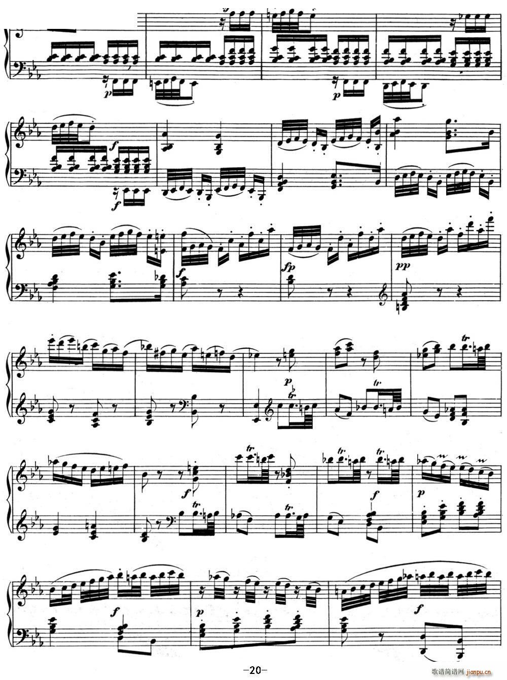 Ҹ04  E Op 7 E flat major()20