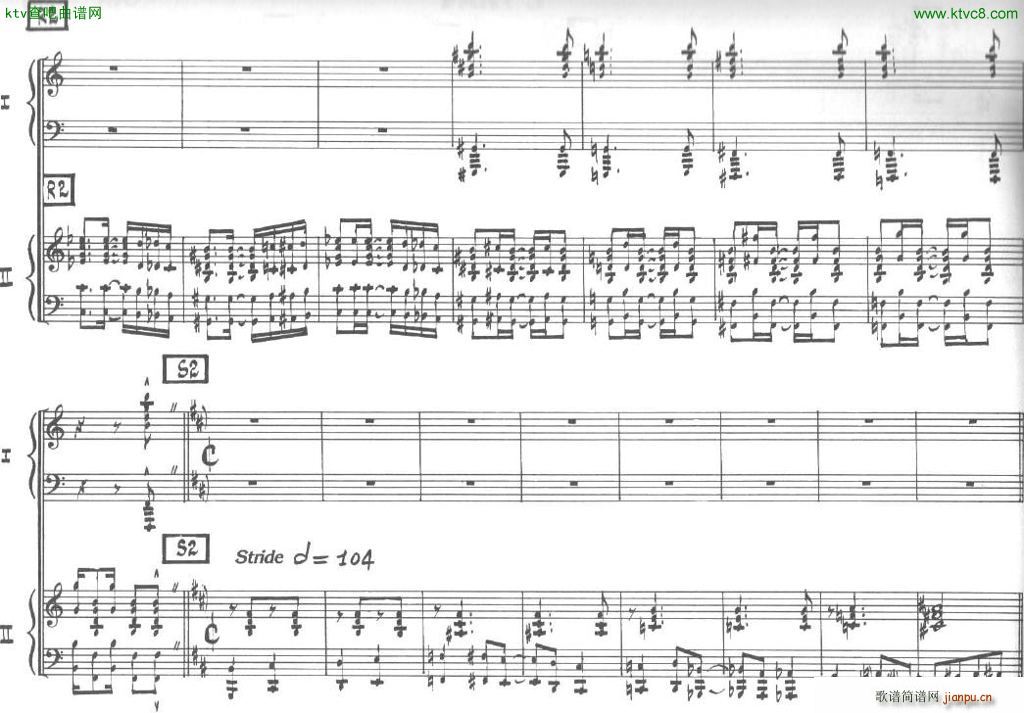 Bolling Sonata for Two Pianist no 2 Part3()3