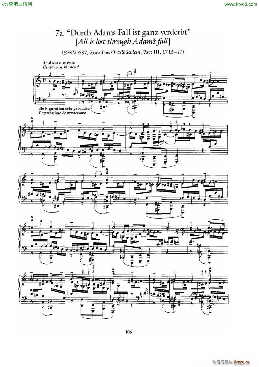 Bach Busoni Ten Chorale Preludes()10