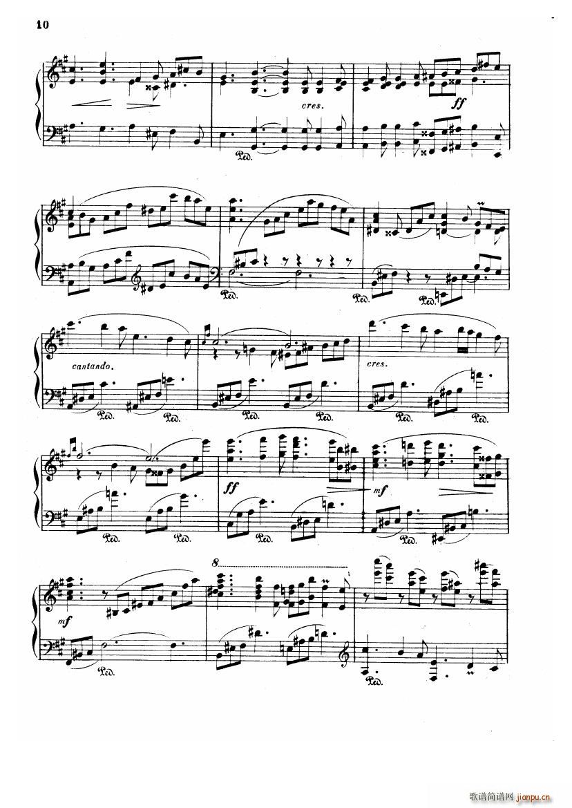 Albeniz op 72 Piano Sonata no 4()10