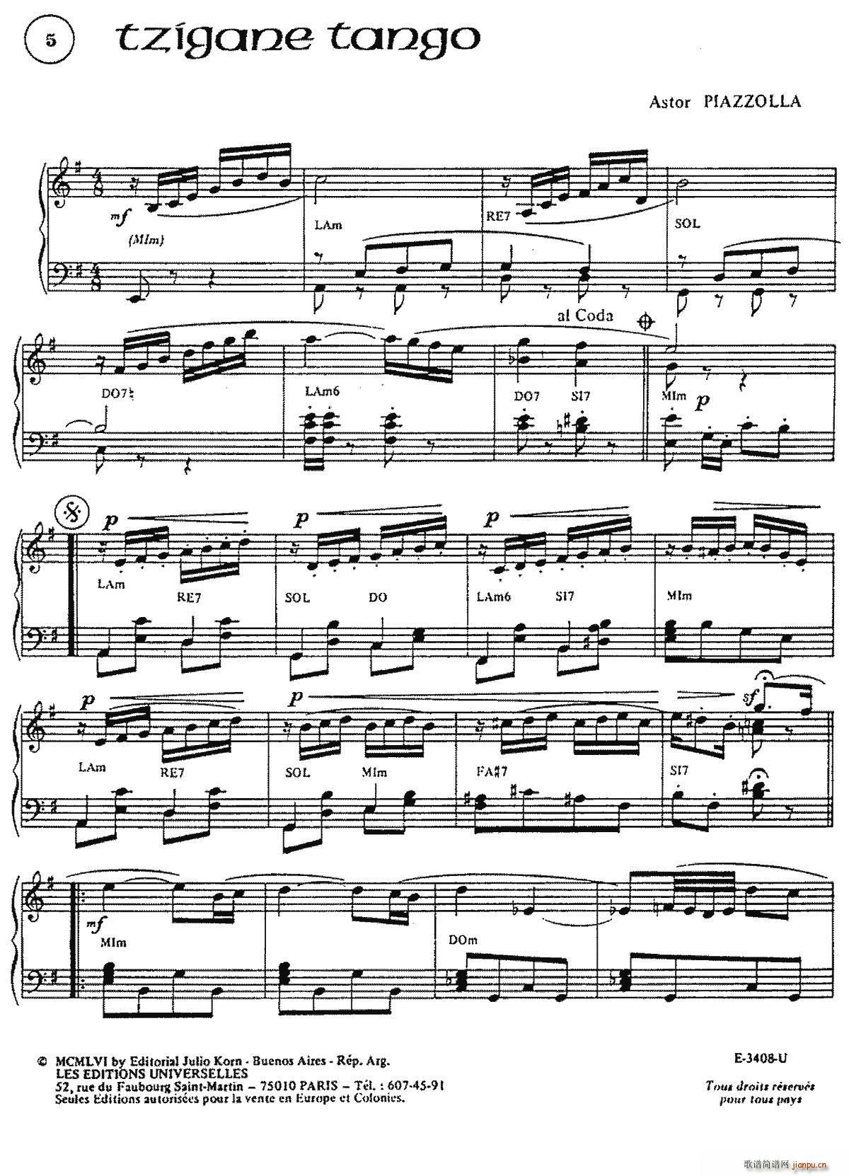 Piazzollaϼ 5 Tzigand Tango ŵ̽(ַ)1