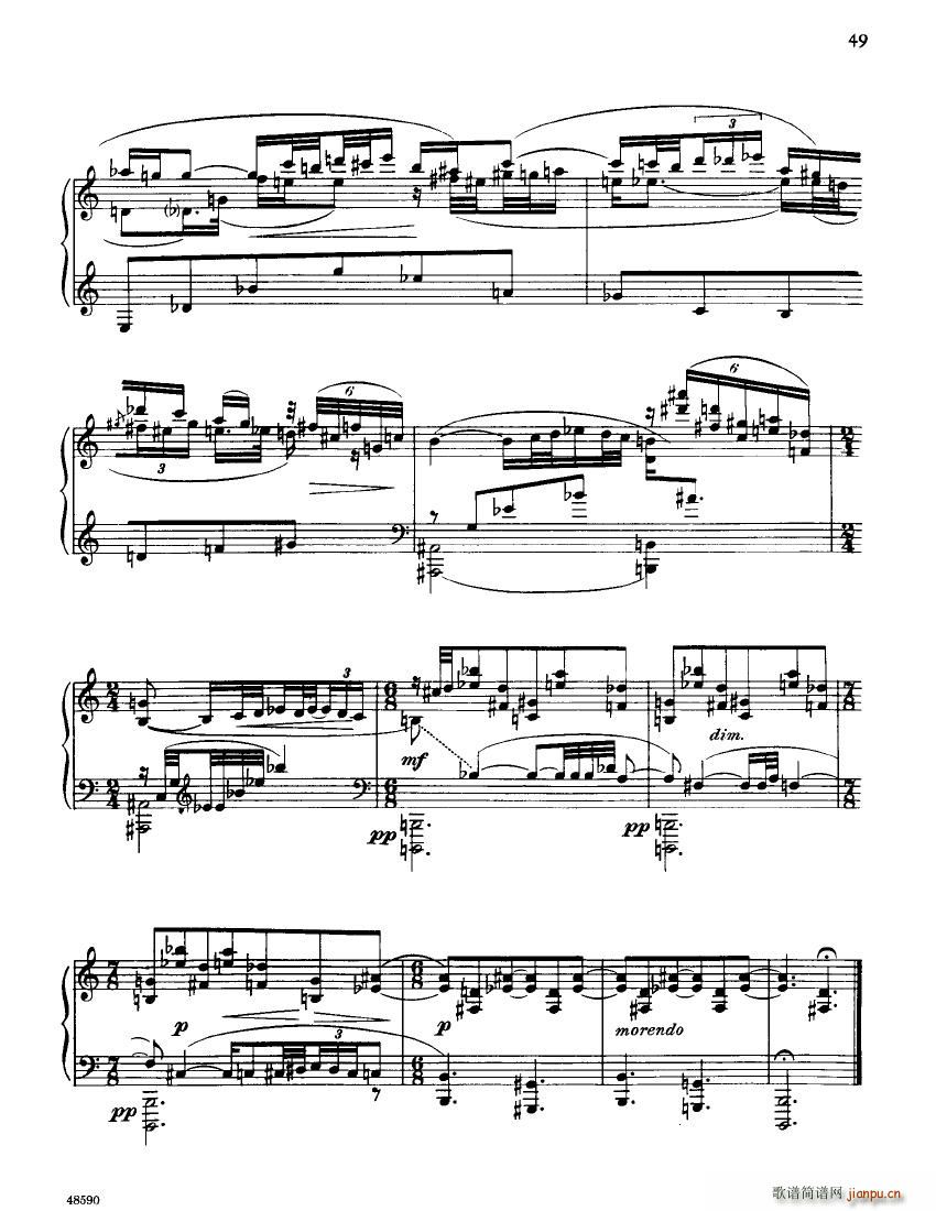 Barber op 26 Piano Sonata()27