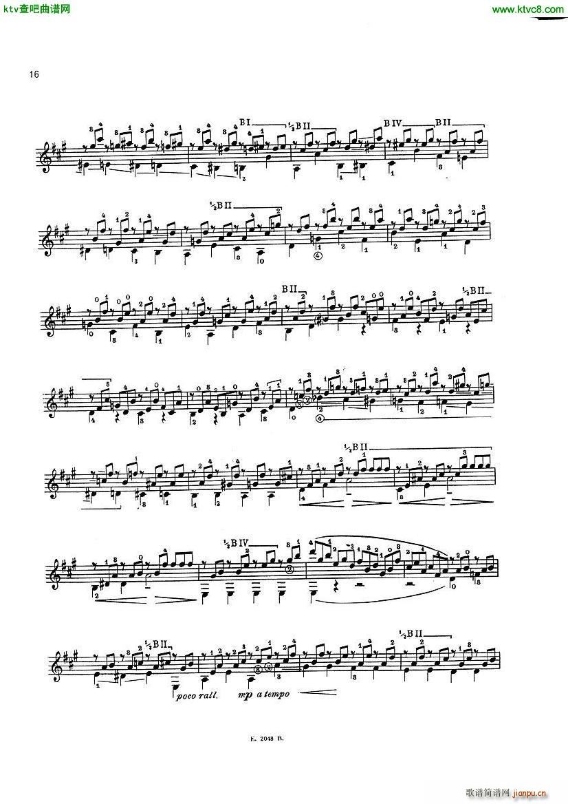 Mauro Giuliani 6 Preludi op 83()15