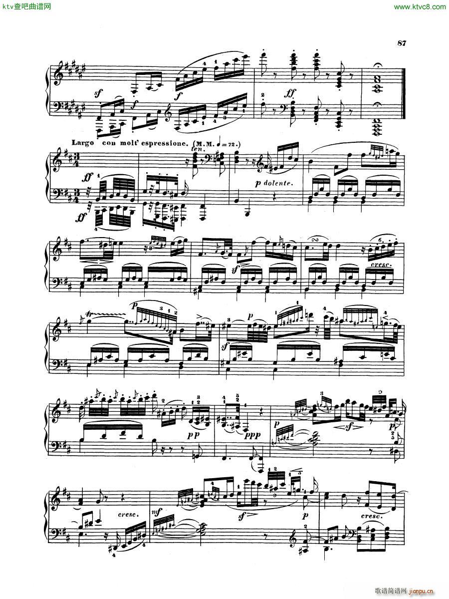 Hummel Sonata in F sharp minor Op 81()14