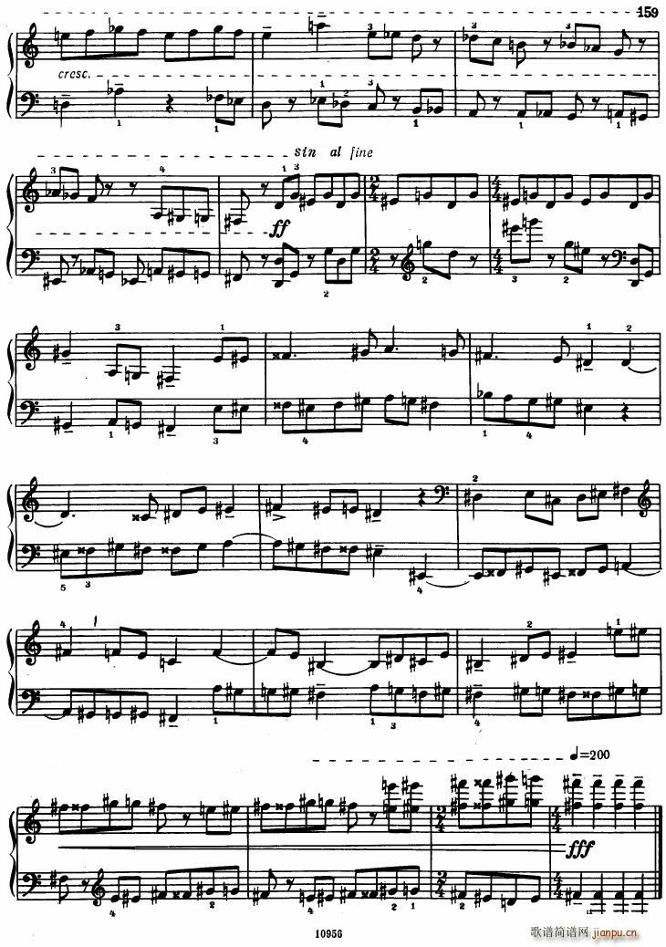 Bartok SZ 107 Mikrokosmos for Piano 140 153()20