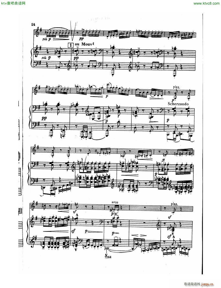 Debussy Violin Sonata Pn()13