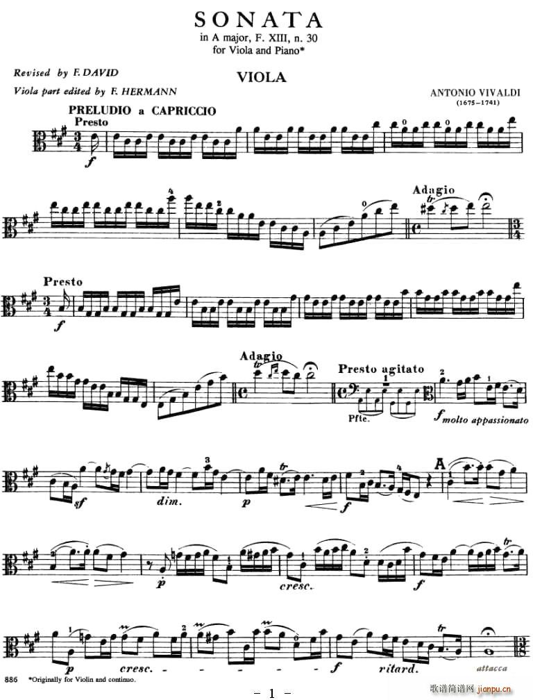 SONATA in A Major(ʮּ)1