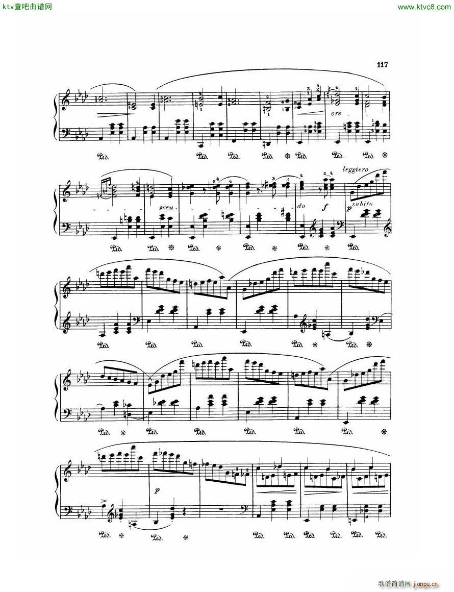 Chopin Op 42 No 5 Waltz in Ab major()6