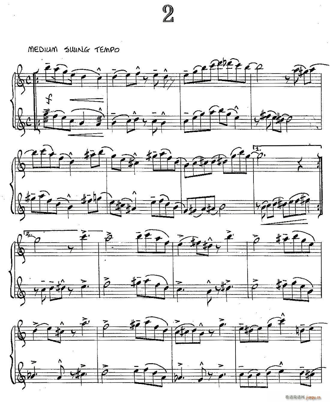 Jazz Conception For Saxophone Duets 2 ()1