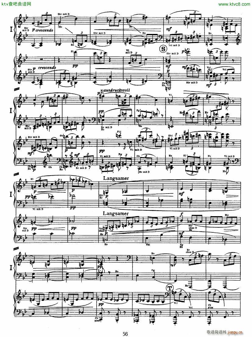Bruckner Symphony No 4 4 hands arr ()5