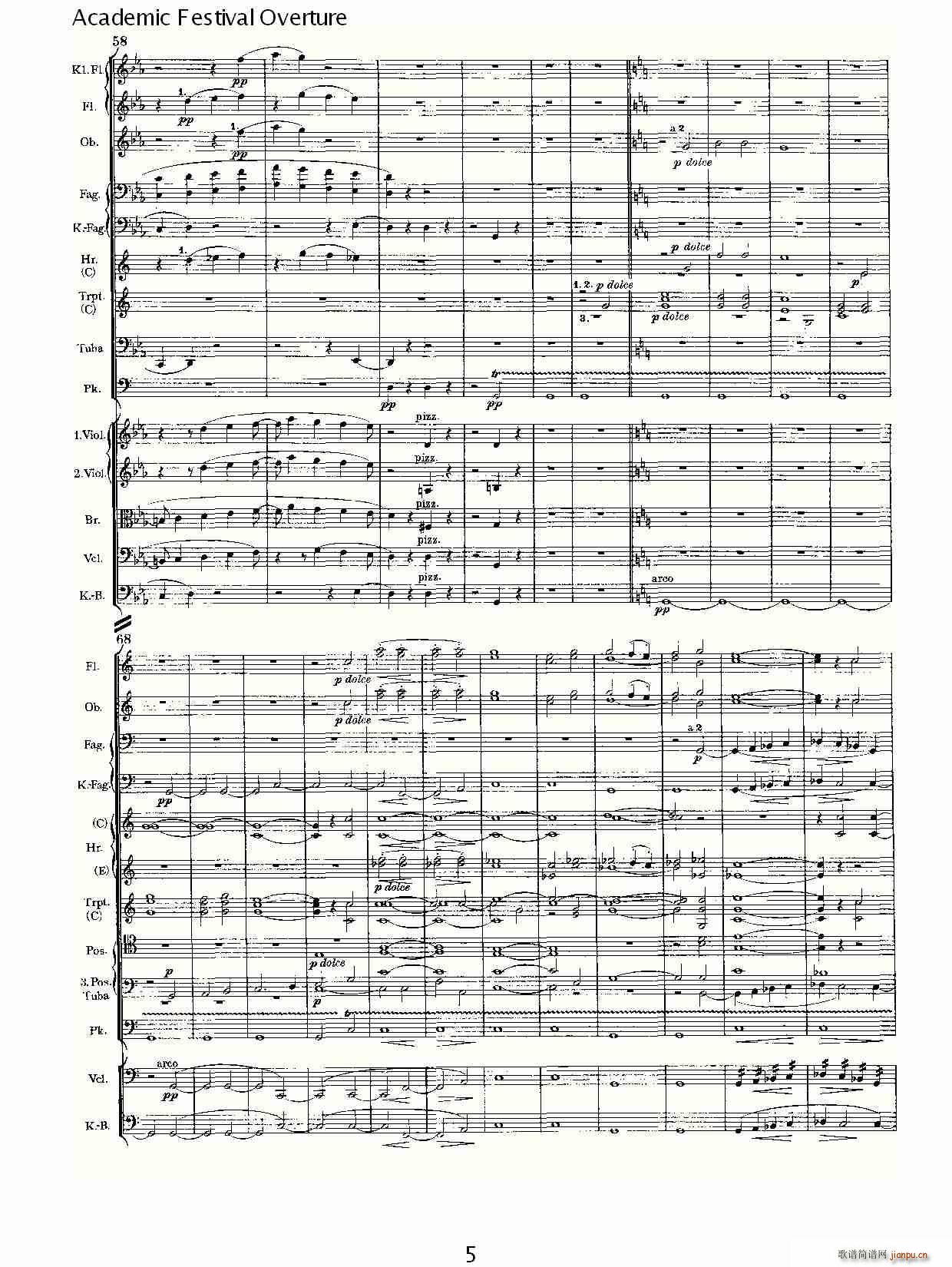 Academic Festival Overture(ʮּ)5