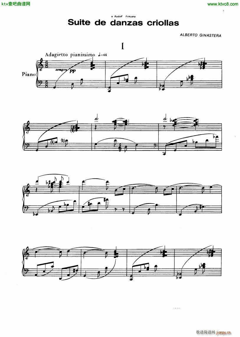 Ginastera Suite de Danzas Criollas()1