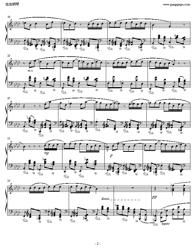肖邦f小调第4叙事曲