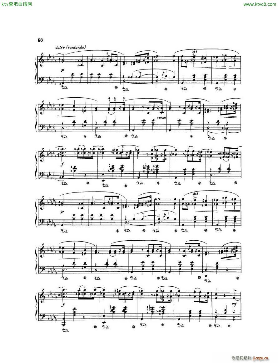Chopin Op 34 No 1 Waltz in Ab major()3