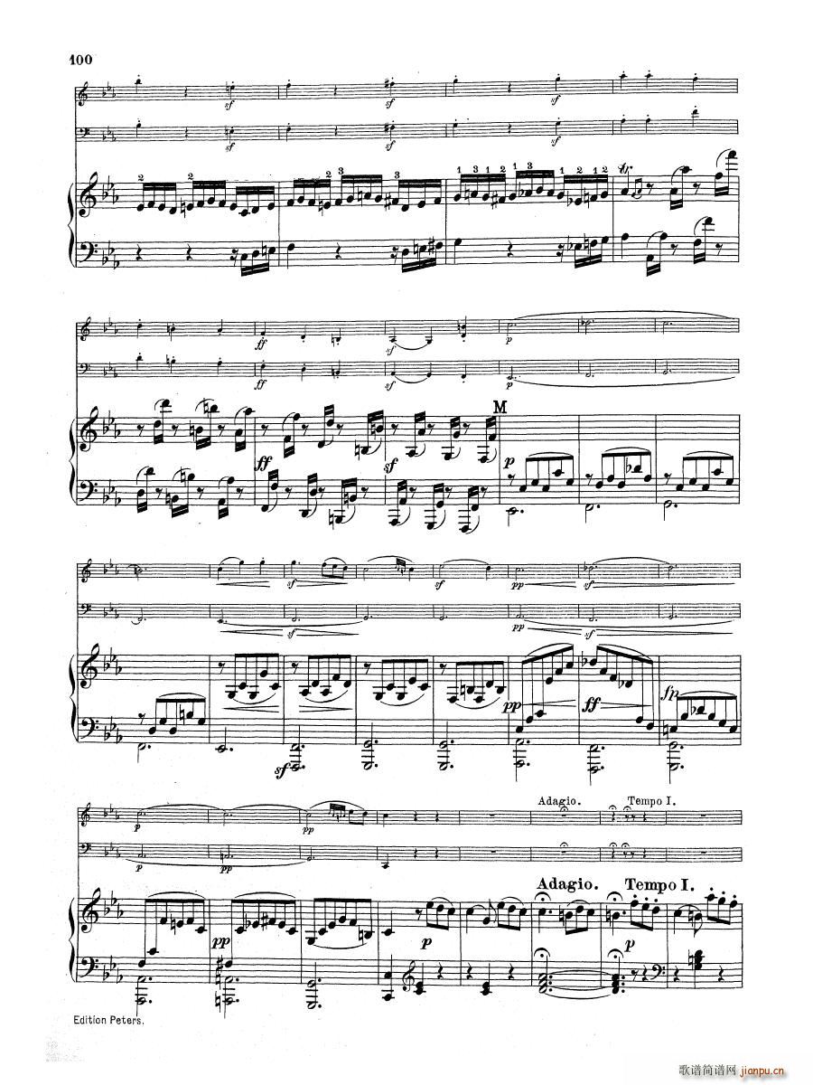 Beethoven op 1 no 3 Piano Trio()12