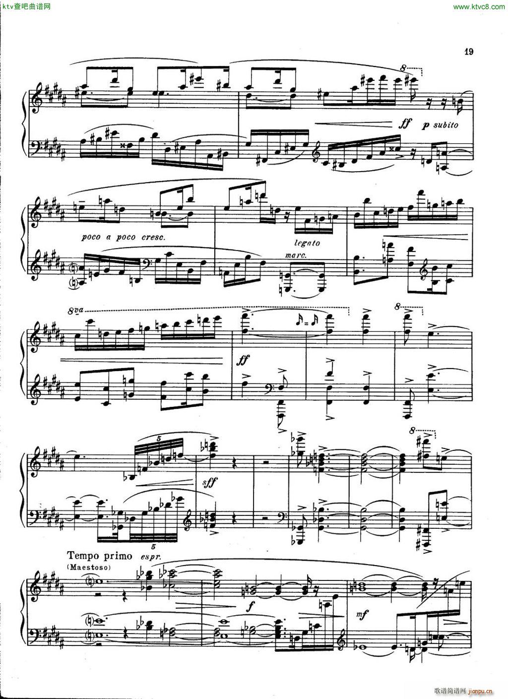 Carter Piano Sonata()19