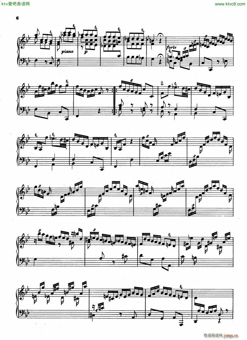 Bach CPE 6 Prussian Sonatas()6