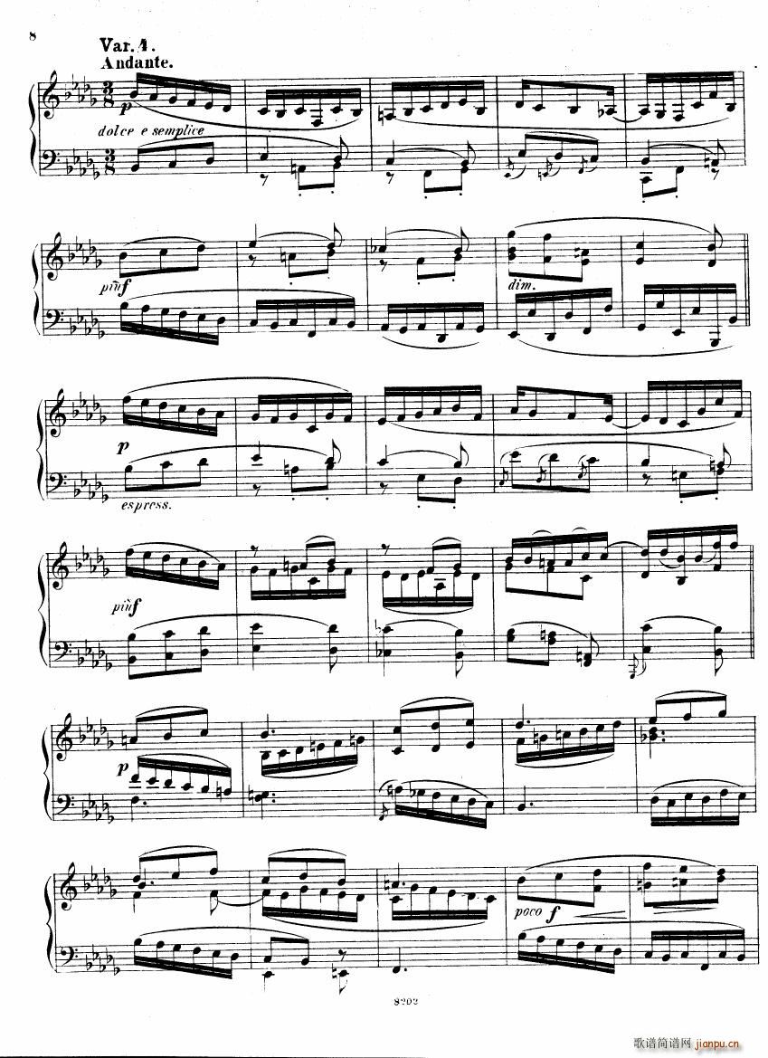 Brahms Stark Haydn Variations pno solo()7