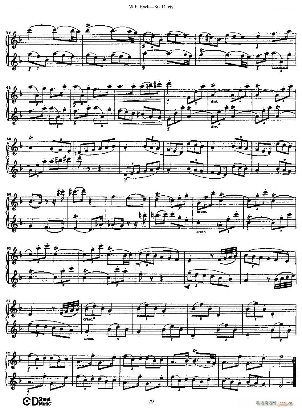 Six Duets ֮ ׶ϰ ͭ()7