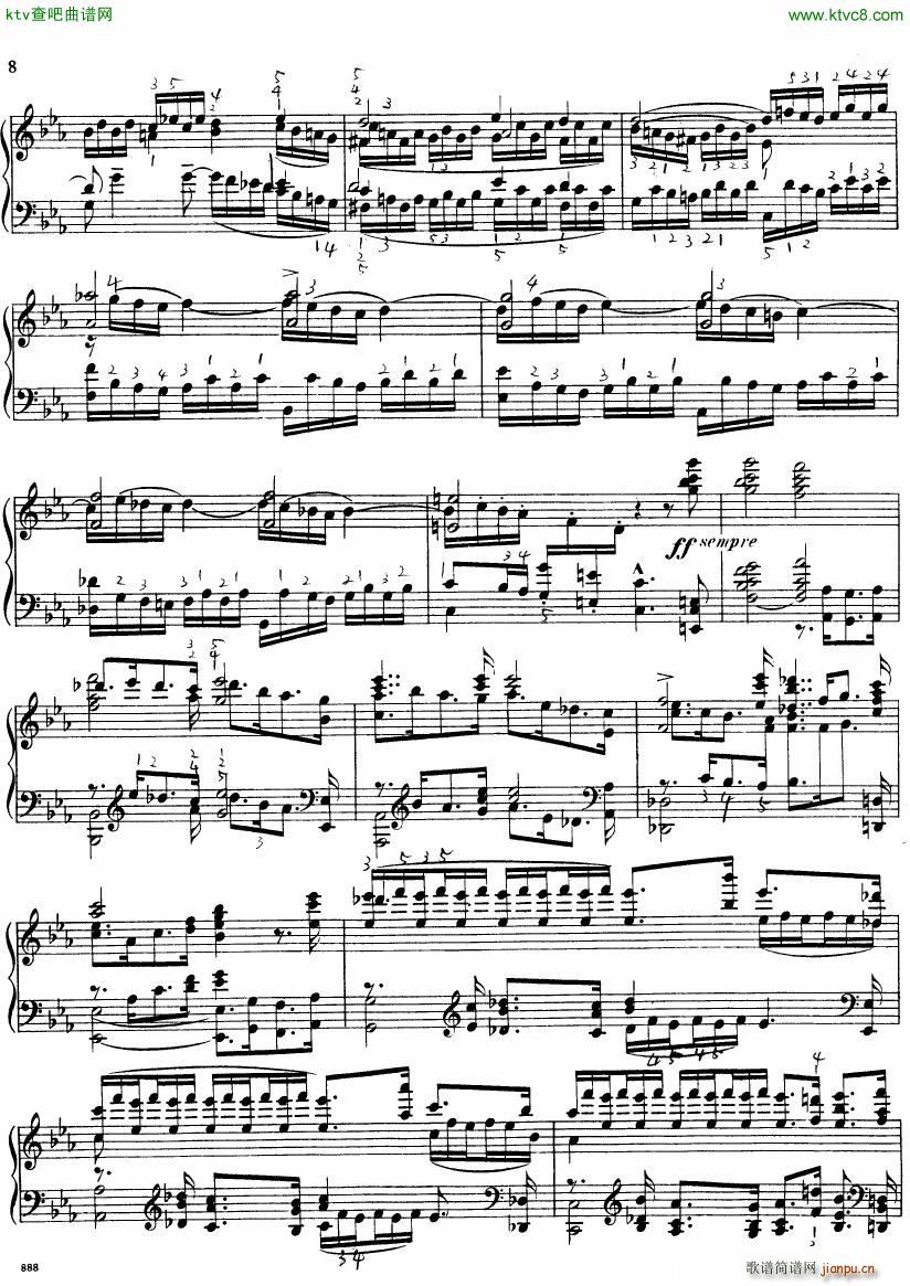 Bach JS BWV 552 Prelude and Fugue in Eb arr Busoni()8