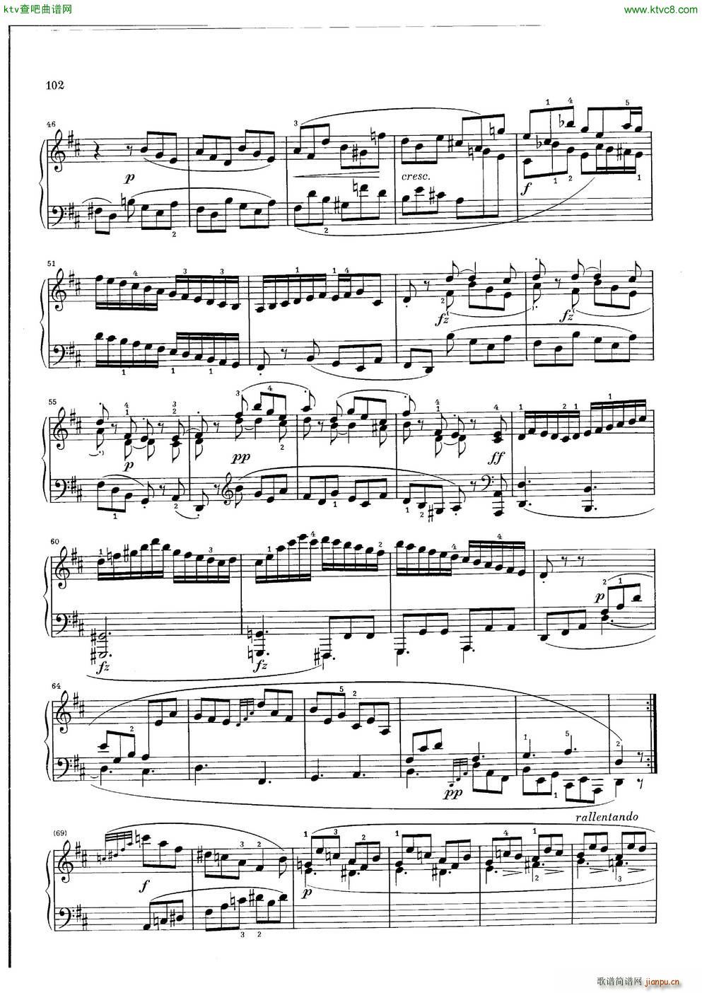 Clementi Sonata Op 42 No 2()12