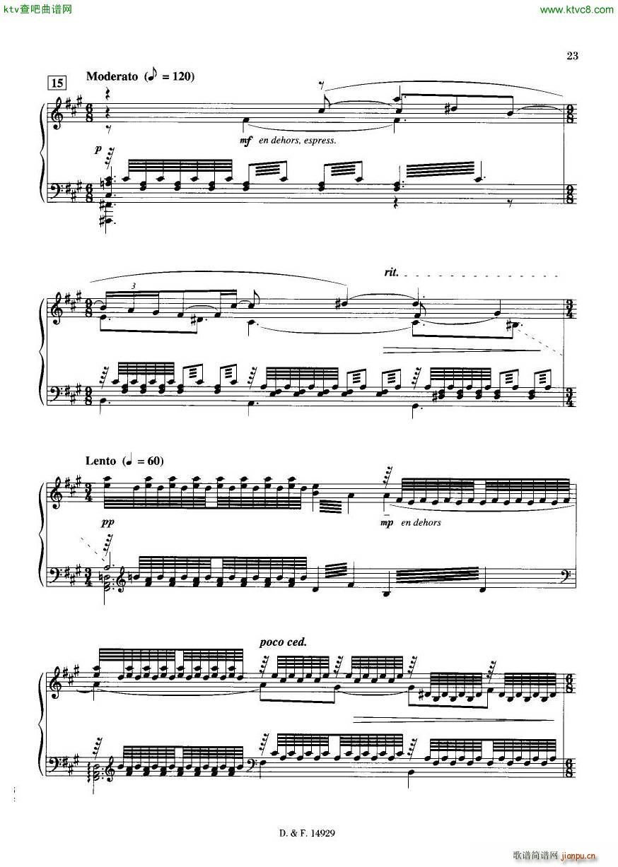 Durufl Op 6 Trois Danses()22