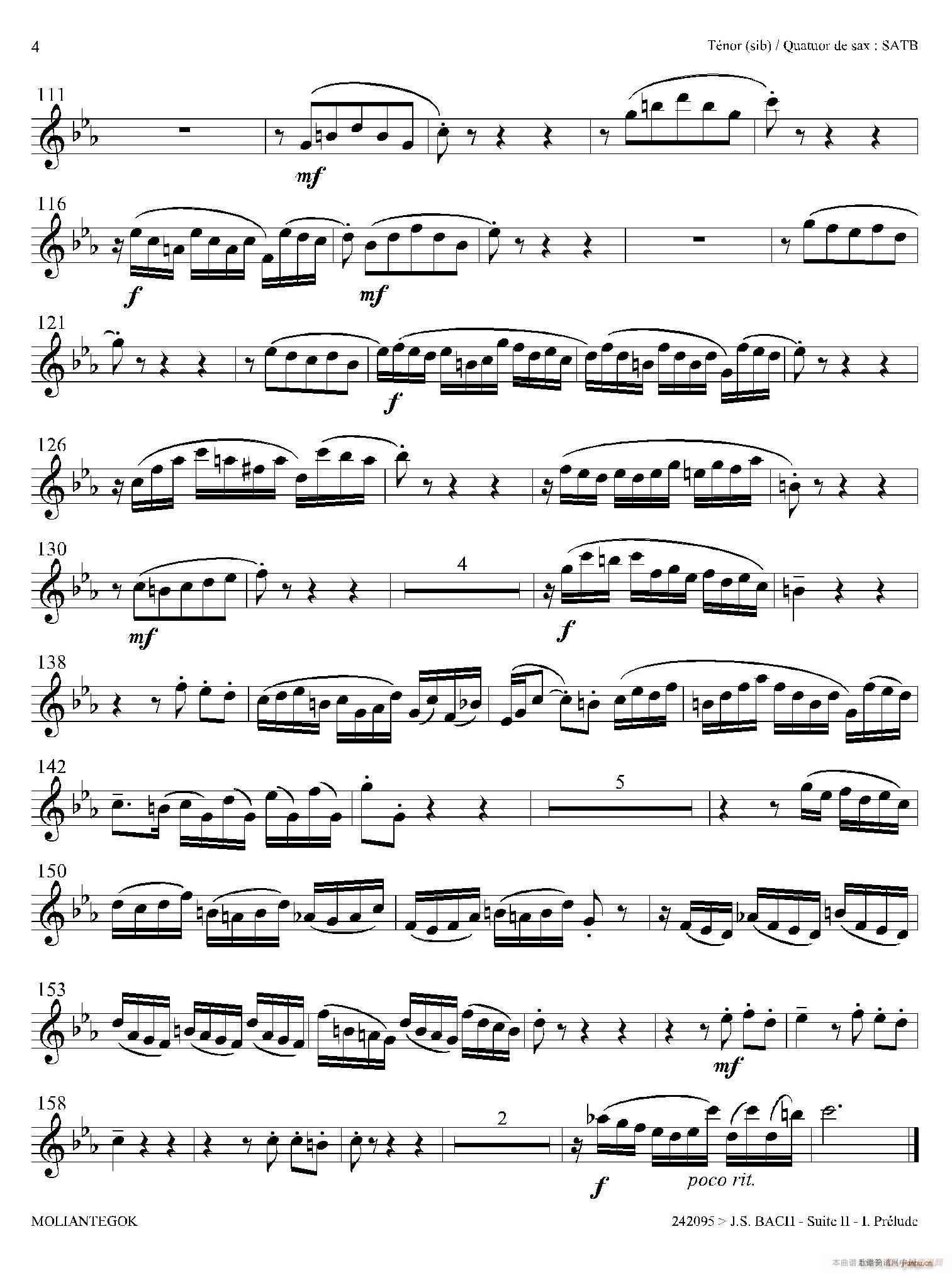 Suite anglaise No 2 BWV 807 ֮ ǰ ˹(ʮּ)3