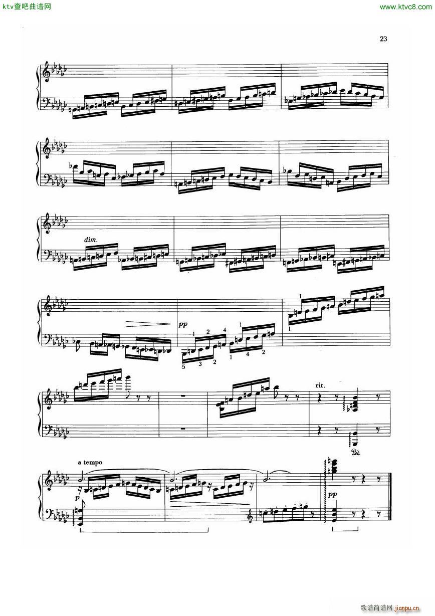 Dohnanyi Etude Op 28 3()11