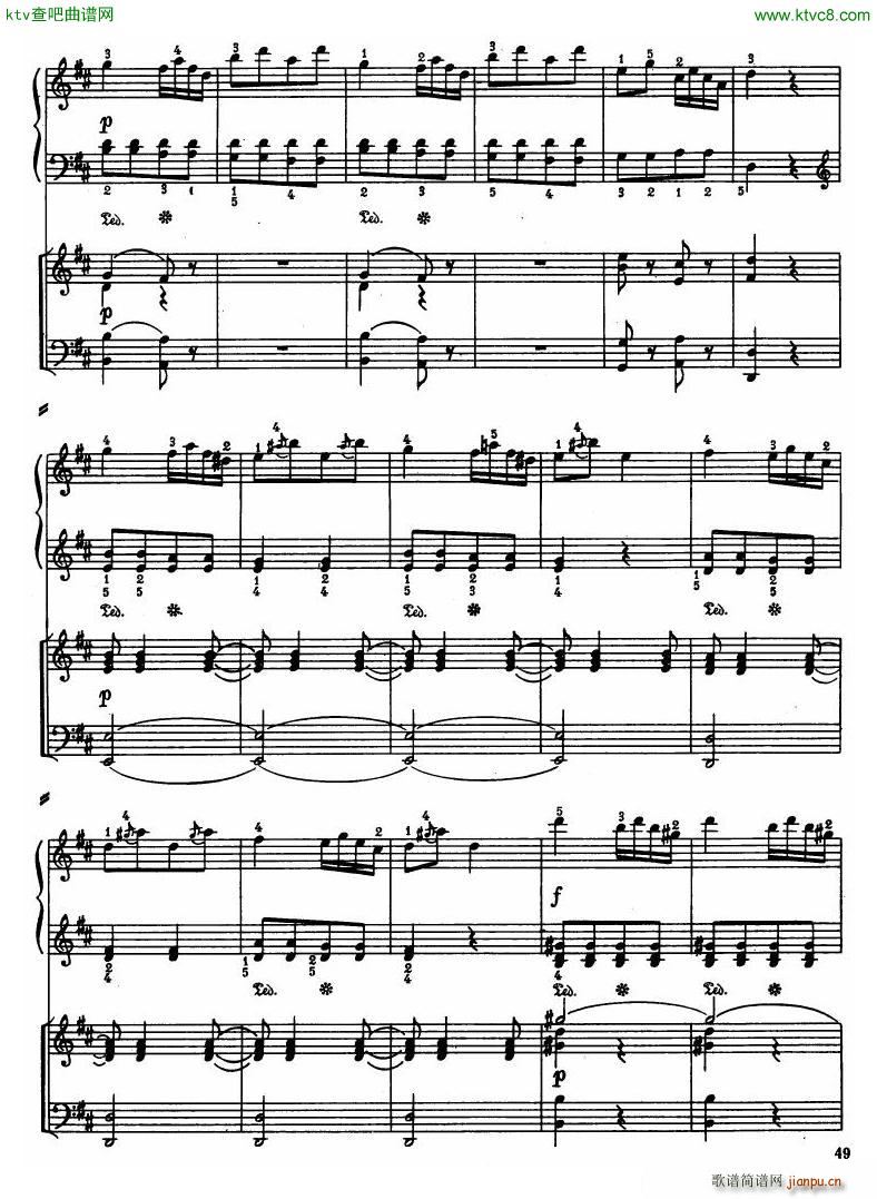 Haydn Piano Concerto in D Major 2pf()47