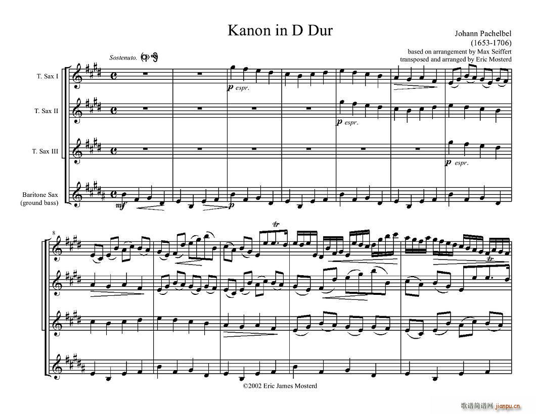 Kanon in D Dur()1