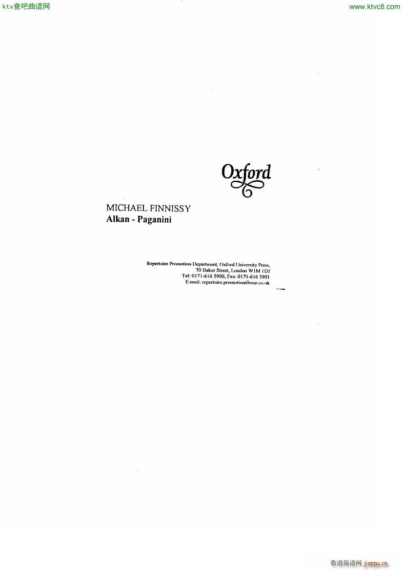 Finnissy Alkan paganini()1