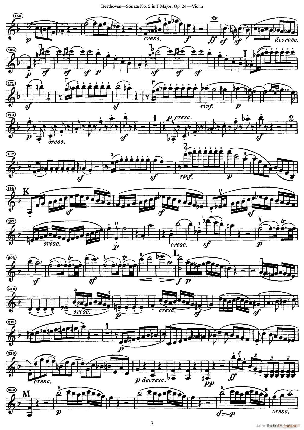 Sonata No 5 in F Major Op 24 FС(С)3