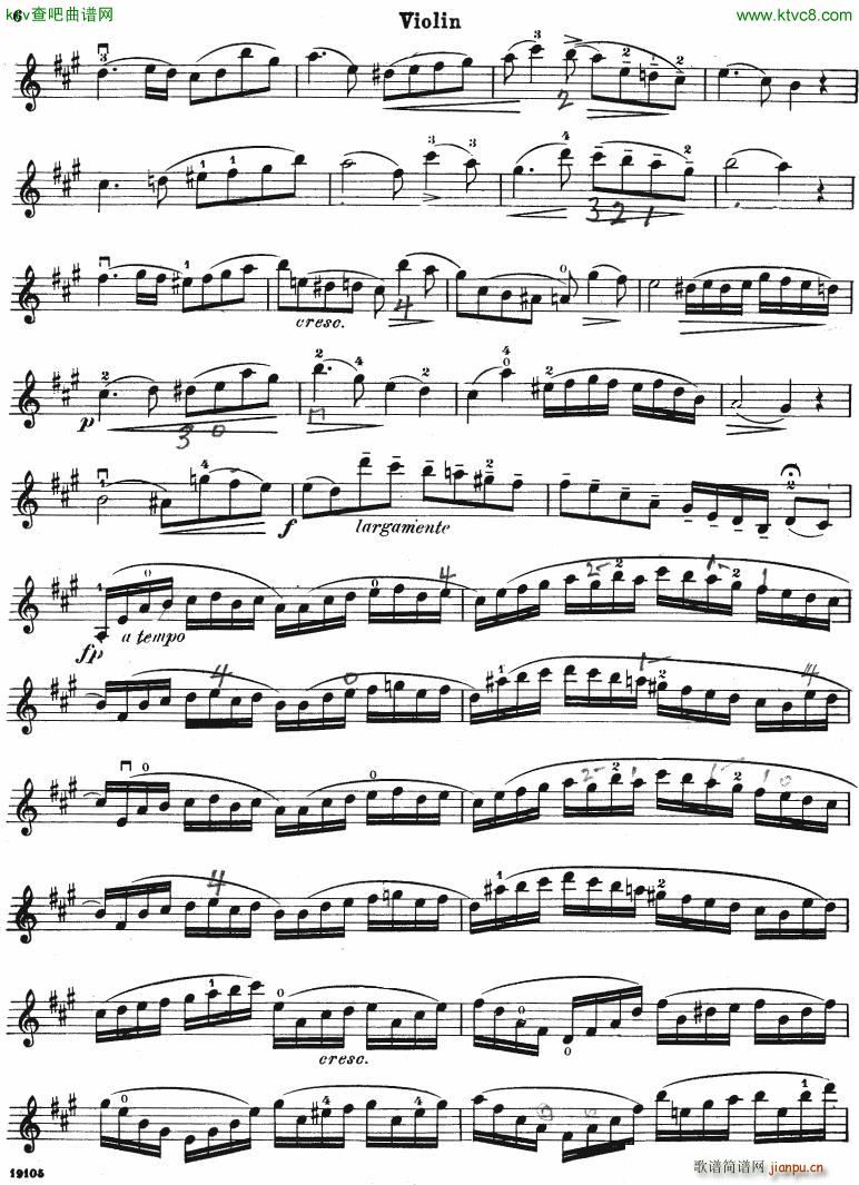 Accolay Jean Baptiste Violin Concerto vl part()9