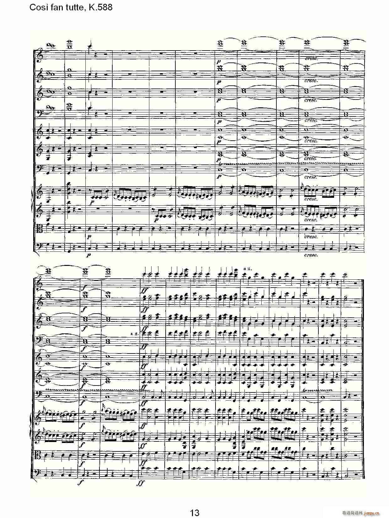 Cos fan tutte, K.588(ʮּ)13
