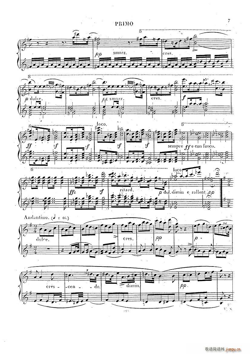 Czerny op 226 Fantasie f Moll 4H()6