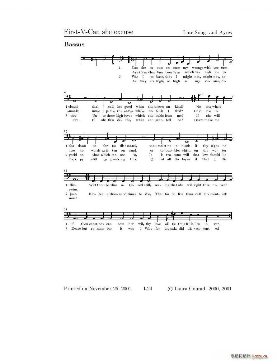 Dowland Lute Music һ Lute Music һ(ʮּ)30