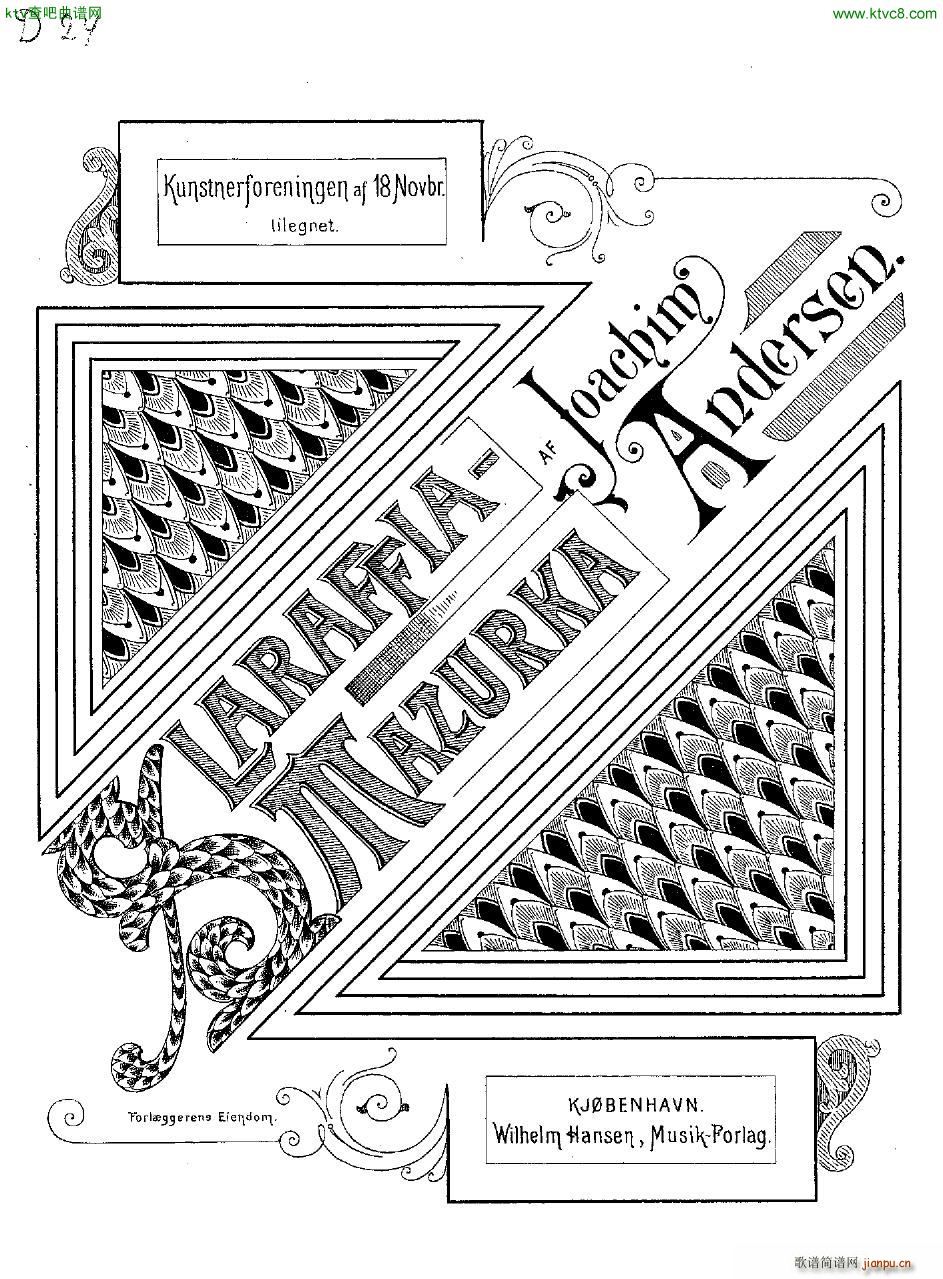 Andersen Slaraffia Polka Mazurka()1