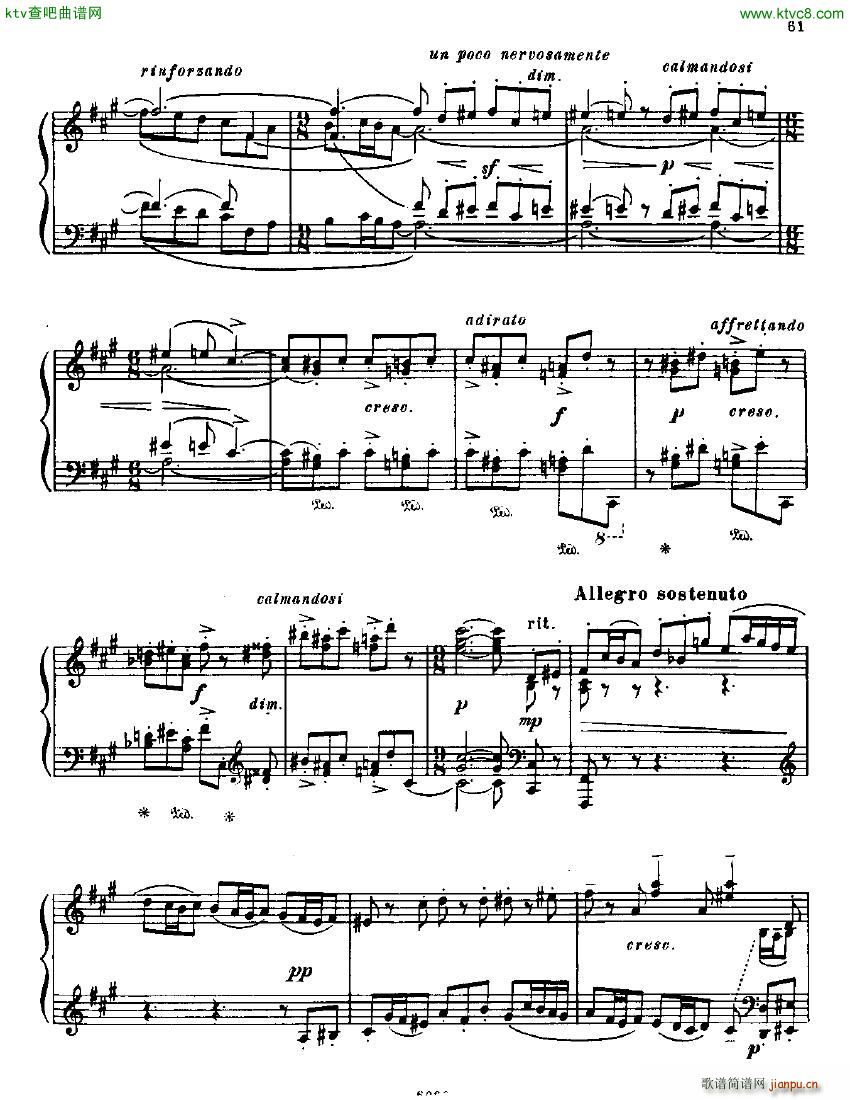 Anatoly Alexandrov Opus 18 Sonata no 3()24