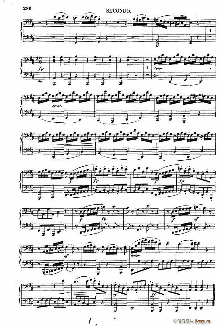 Beethoven op 6 Sonata 2 pno()9