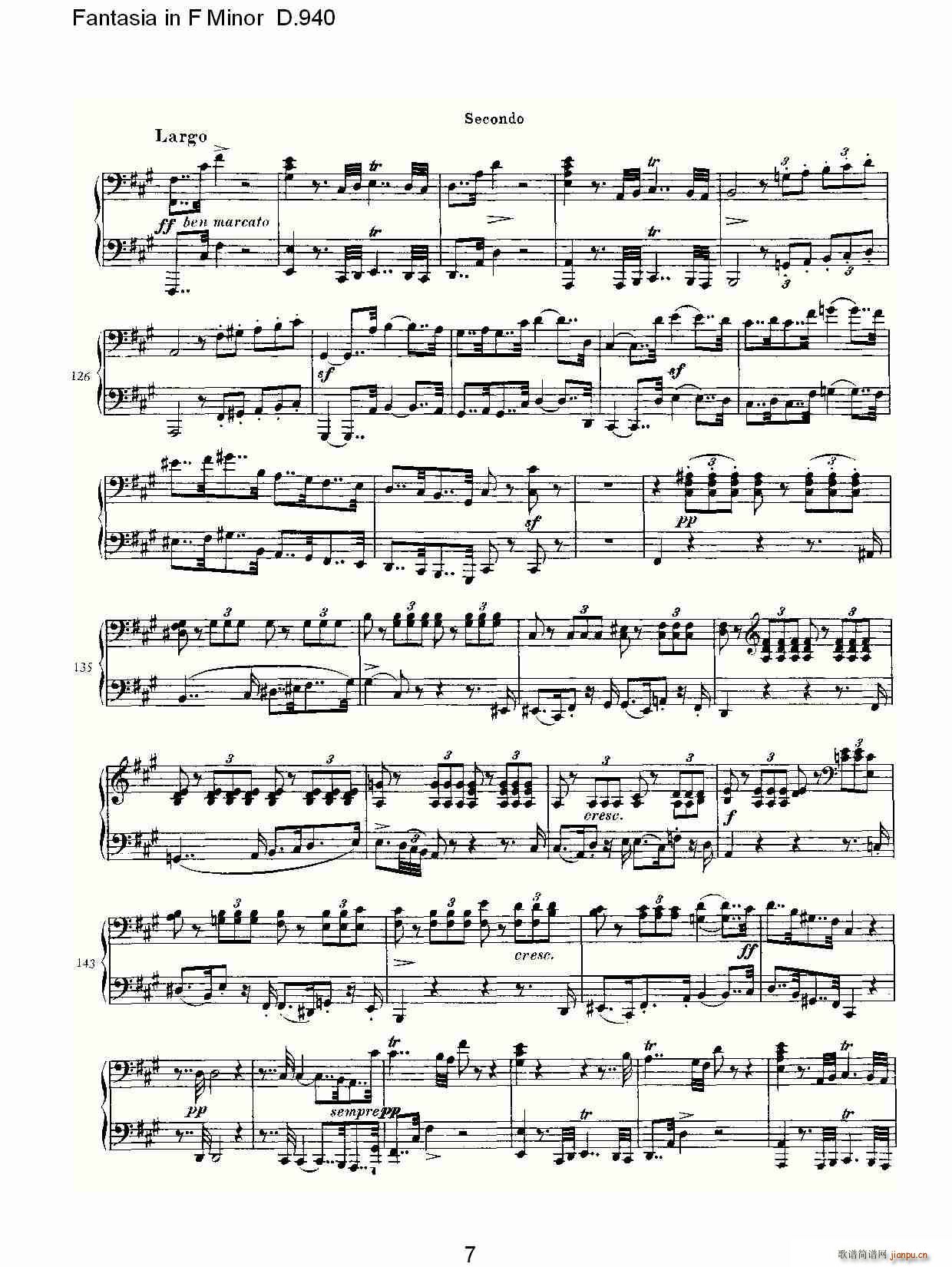 Fantasia in F Minor D.940(ʮּ)7