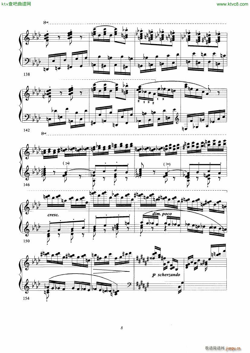 Cadenza for Liszt s Hungarian Rhapsody No 2()8