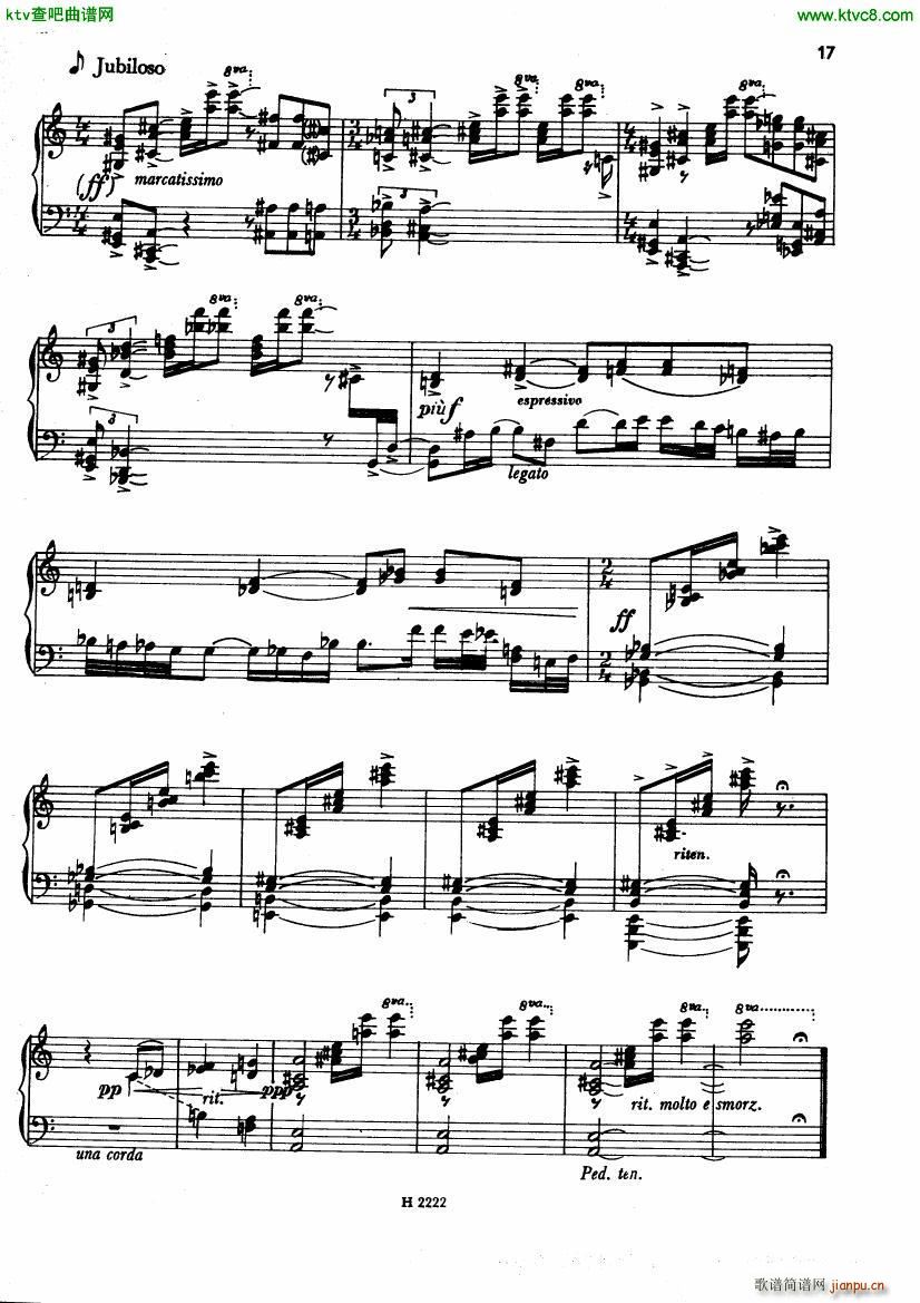Fiser Piano Sonata 1955()9