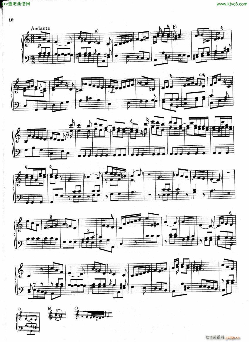 Bach CPE 6 Prussian Sonatas()25
